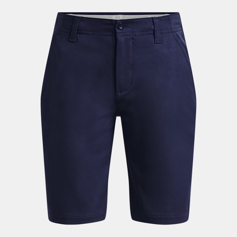 Pantalón corto Under Armour Golf para niño Midnight Marino Azul / Halo Gris YSM (127 - 137 cm)